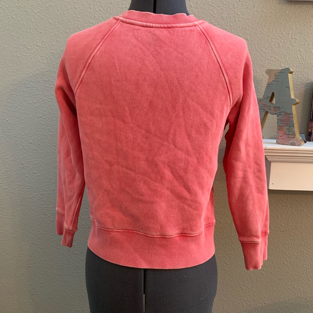 intimately free people coral sweatshirt x small - Picture 3 of 6